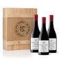 Estuche Regalo Madera 3 Bot Vino Tinto Conde De Los Andes  Garnacha 2016 75 cl