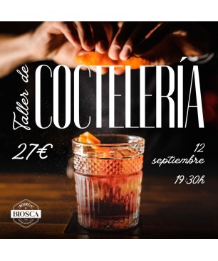 Taller de Coctelería - 12 Septiembre