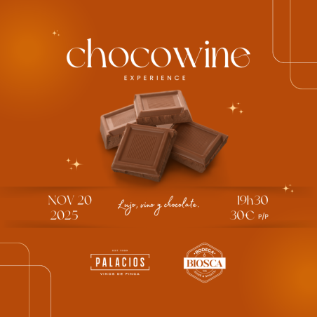 CHOCOWINE EXPERIENCE / 20 Noviembre