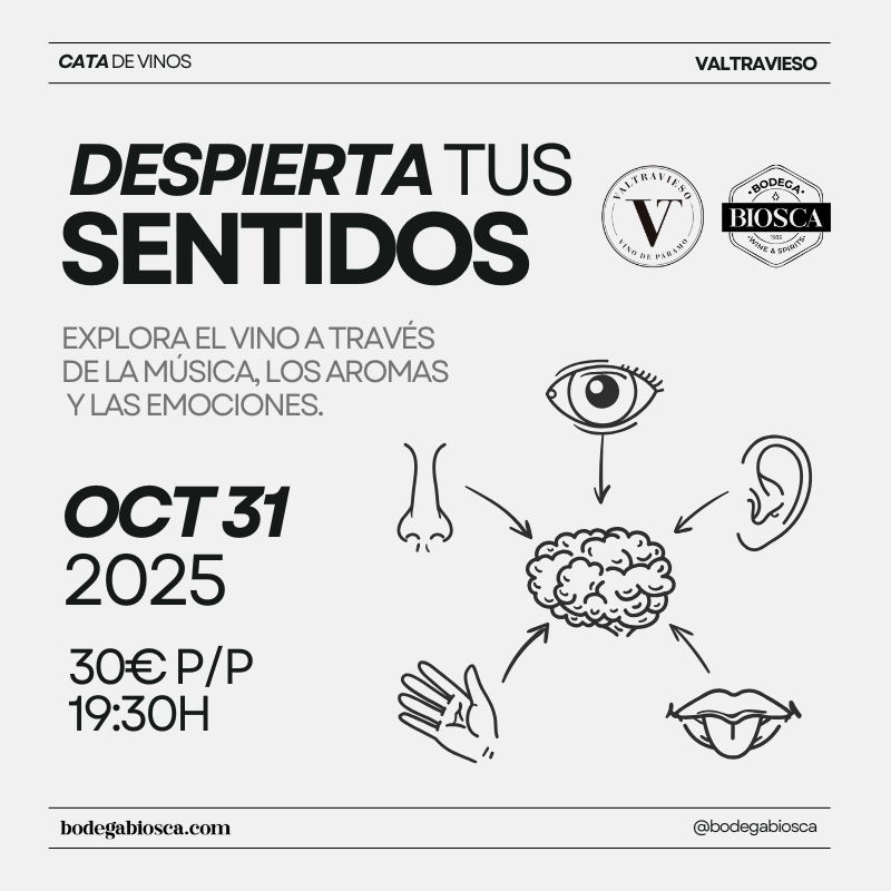 Despierta tus sentidos con Valtravieso / 31 Octubre