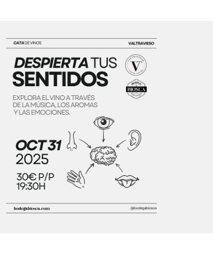 Despierta tus sentidos con Valtravieso / 31 Octubre
