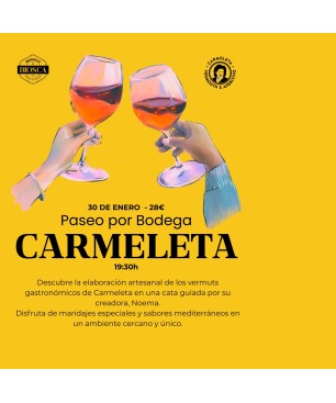 Cata: Paseo por Bodega Carmeleta - 30 Enero