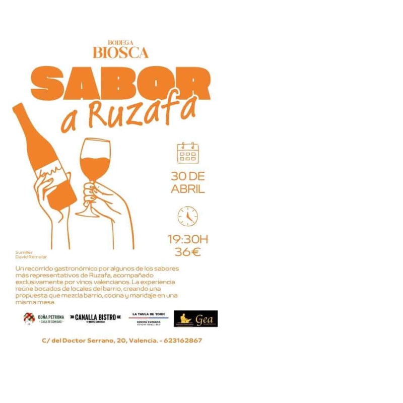 Sabor a Ruzafa - 30 Abril