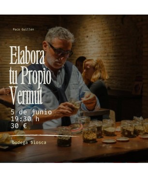 Taller Crea tu propio Vermut  - 5 Junio