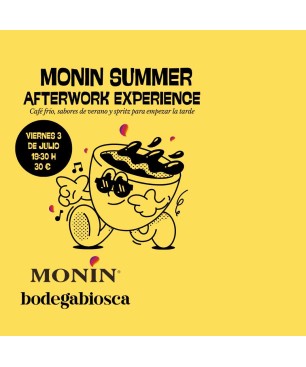 MONIN SUMMER AFTERWORK EXPERIENCE / 3 Julio