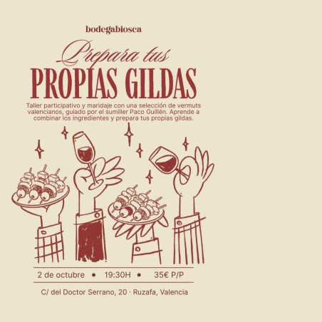 Taller de Gildas con Paco Guillén · 2 de octubre